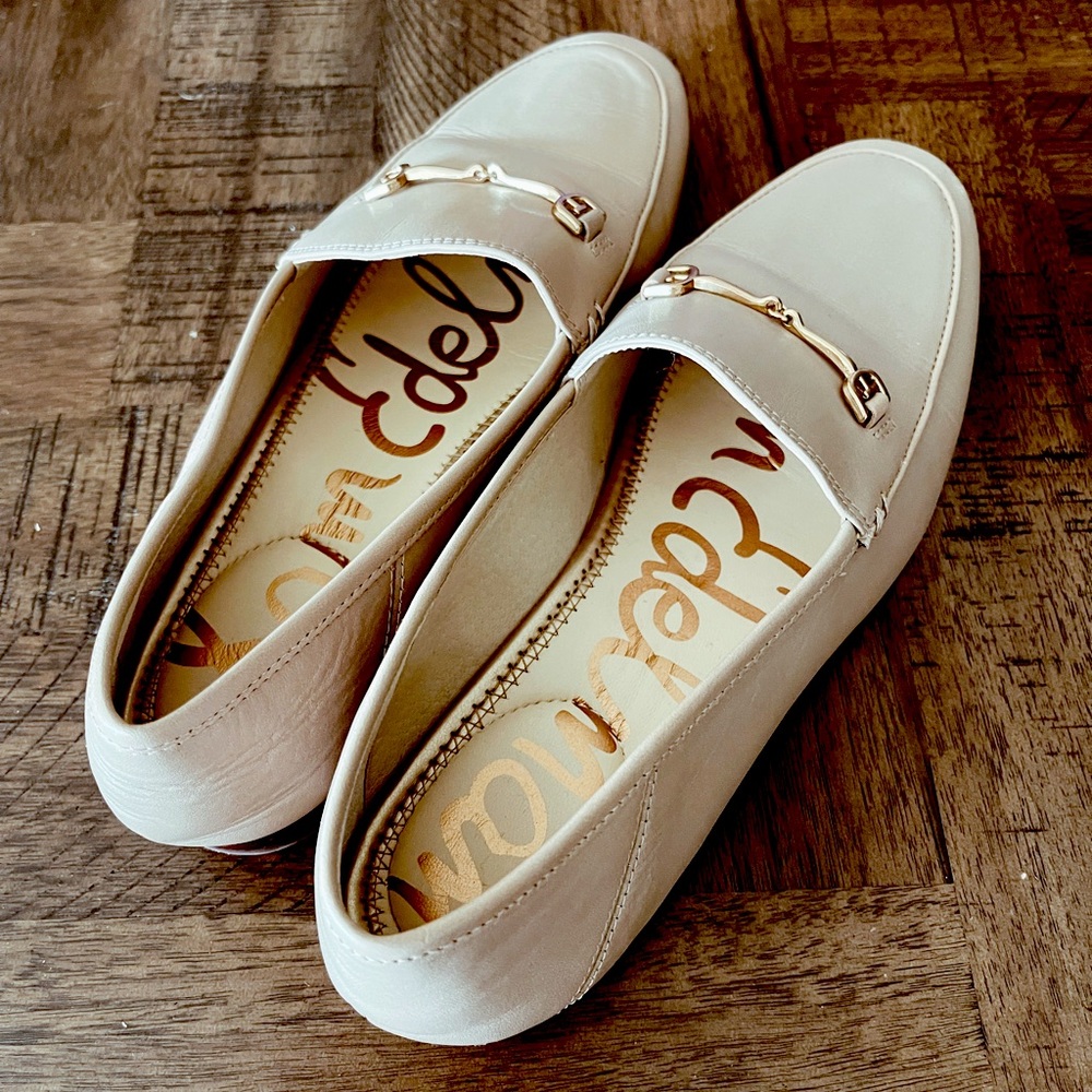 Sam Edelman Loraine Bit Loafer Soft Beige US Size 8